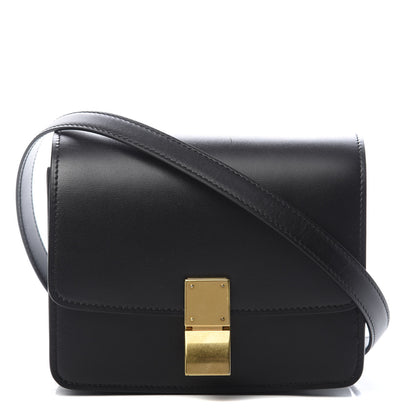 Celine Box Calfskin Small Classic Box Flap Bag Black 1 of 12