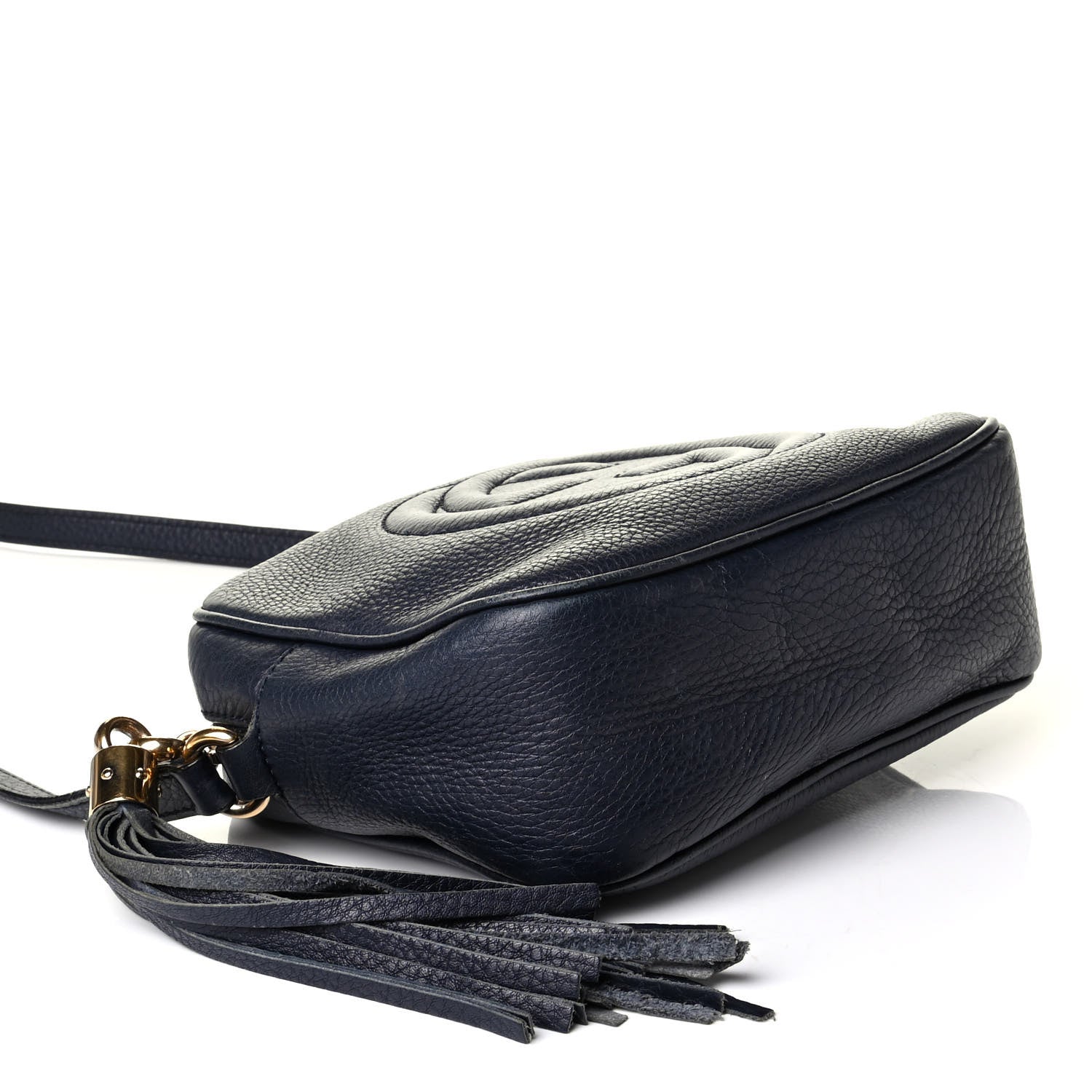 Gucci Pebbled Calfskin Small Soho Disco Bag Black 3 of 6