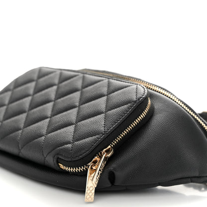 Chanel Caviar Quilted Business Affinity Waist Belt Bag Black 10 of 10