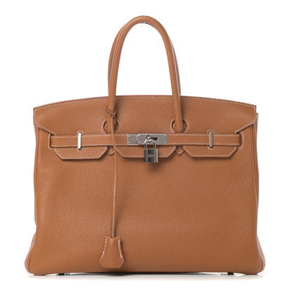 Hermes Togo Birkin 35 Gold 1 of 20