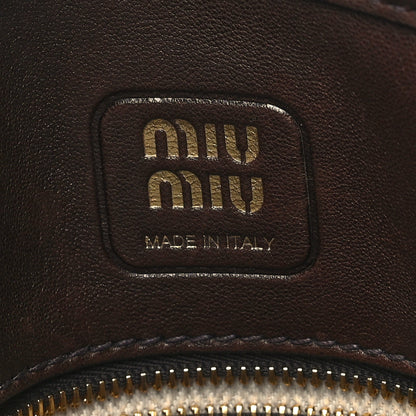 Miu Miu Nappa Medium Aventure Bag Brown 6 of 10