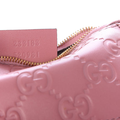 Gucci Guccissima Signature Key Case Carmine Rose 7 of 8