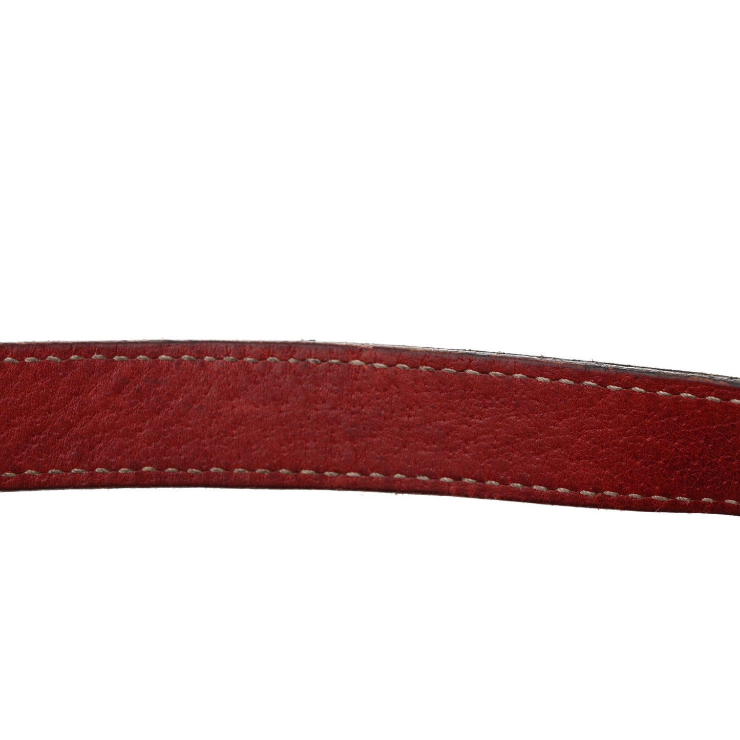 Monogram Medium Abbey Shoulder Bag Navy Red