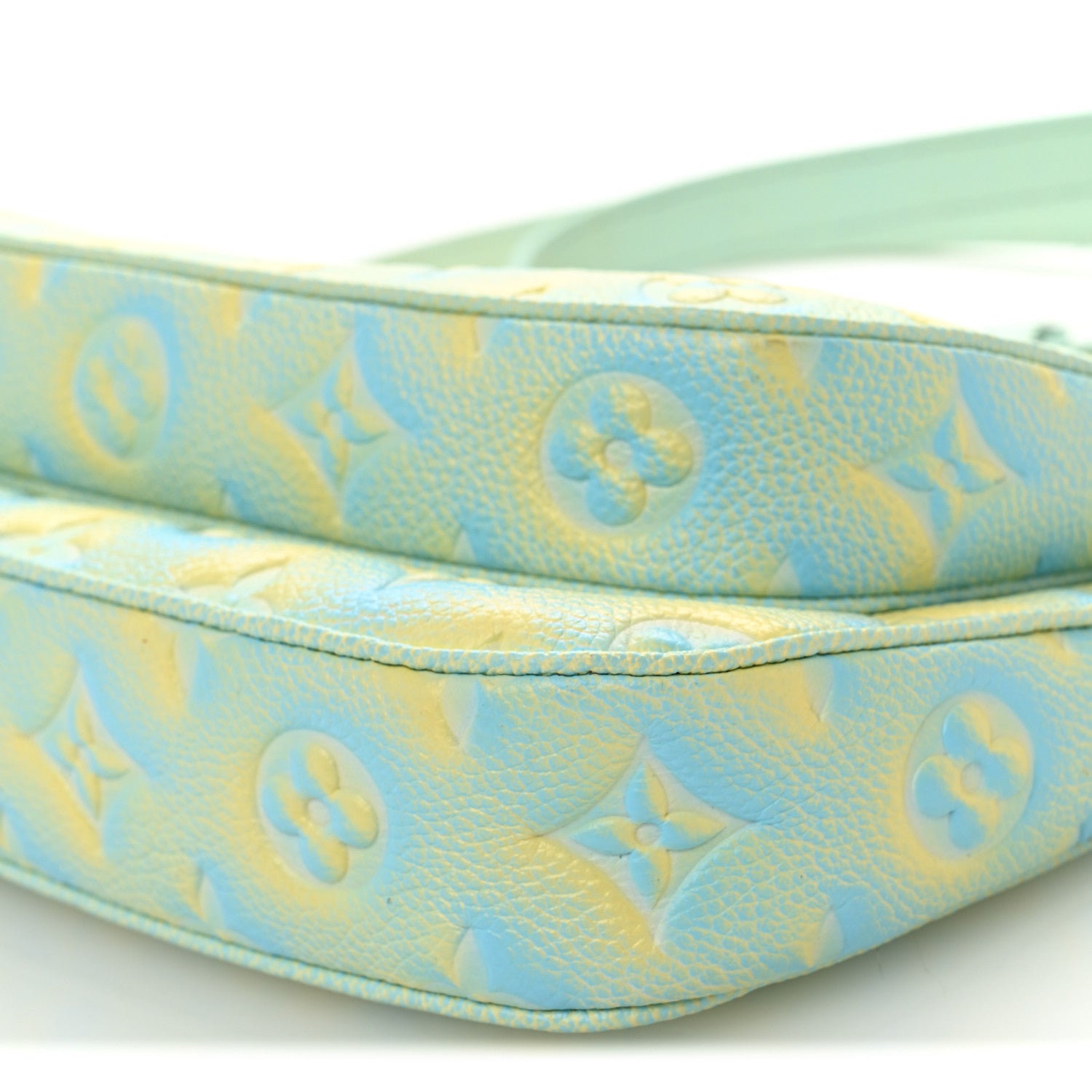 Louis Vuitton Empreinte Monogram Summer Stardust Multi Pochette Accessories Water Green 10 of 10