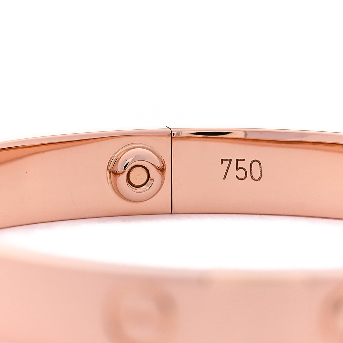 18K Pink Gold LOVE Bracelet 16