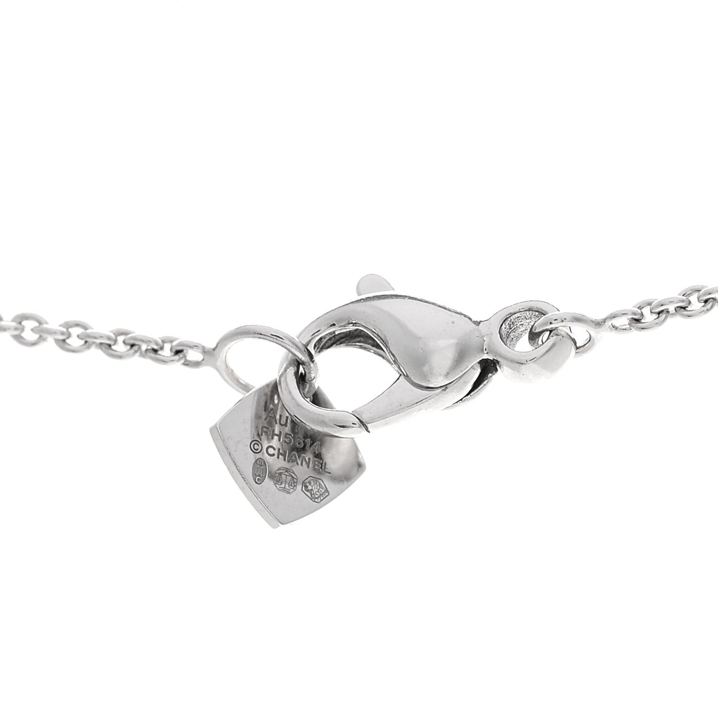 18K White Gold Coco Crush Pendant Necklace