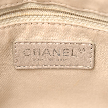 Chanel Caviar Timeless CC Soft Tote Navy Blue 6 of 13
