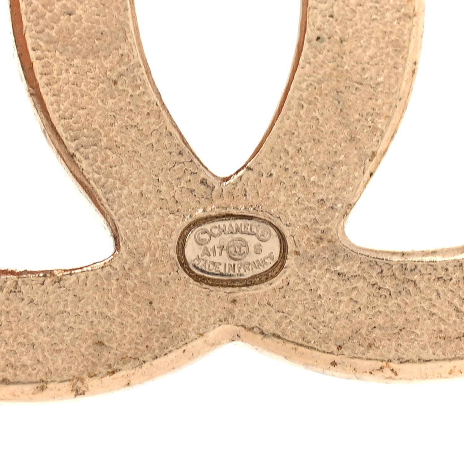 Chanel Crystal CC Clip On Earring Gold 5 of 5