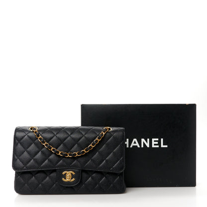 Chanel Caviar Quilted Medium Double Flap Black 13 of 13