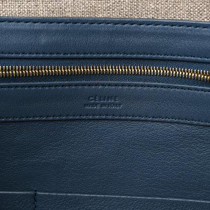Celine Grained Calfskin Small Horizontal Cabas Phantom Slate 7 of 11
