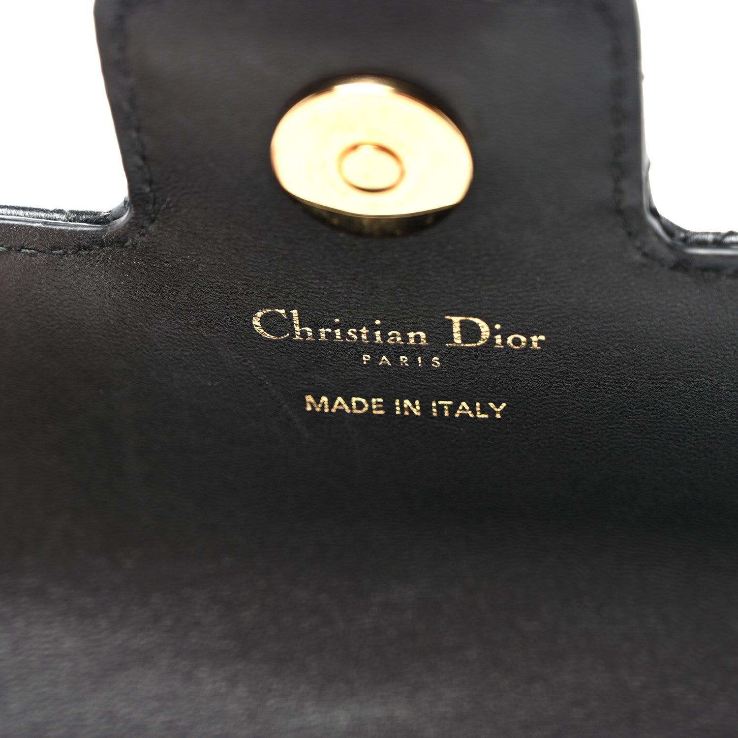 Christian Dior Lambskin Cannage Jolie Mini Bag Black 6 of 10