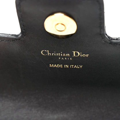 Christian Dior Lambskin Cannage Jolie Mini Bag Black 6 of 10