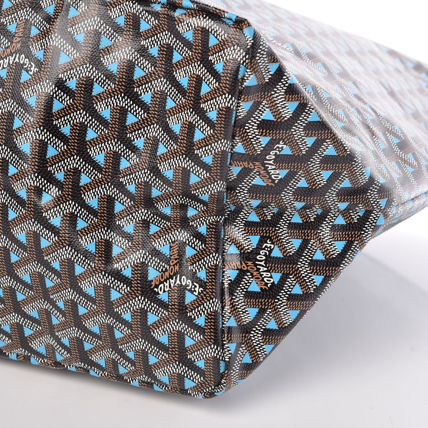 Goyardine Saint Louis Claire Voie GM Black Blue
