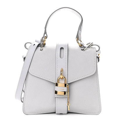 Chloe Grained Calfskin Small Aby Day Shoulder Bag Light Cloud 1 of 10