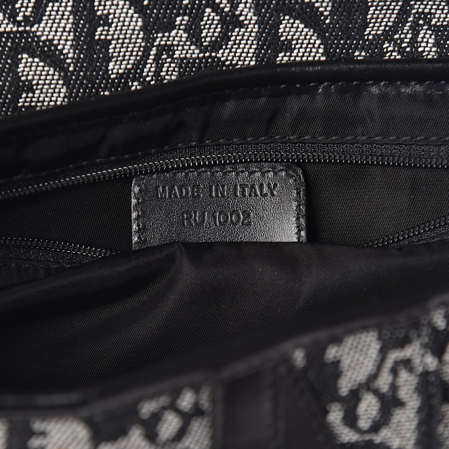 Christian Dior Monogram Saddle Bag Blue 7 of 9