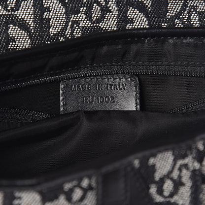 Christian Dior Monogram Saddle Bag Blue 7 of 9