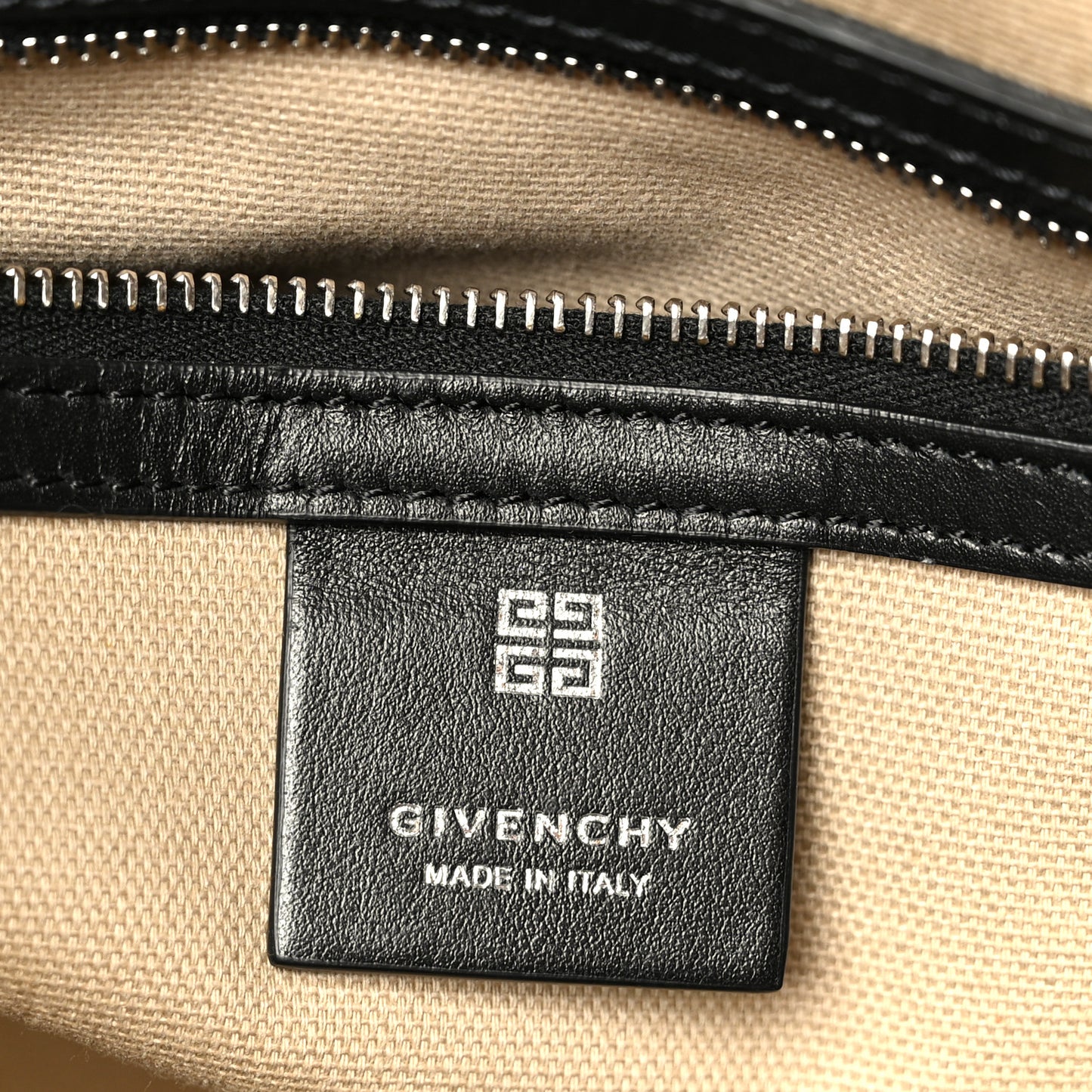 Box Calfskin Small Antigona Sport Top Handle Bag Black