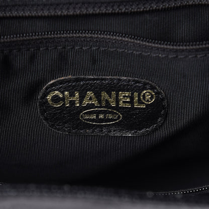 Chanel Caviar Tortoise CC Backpack Black 6 of 19
