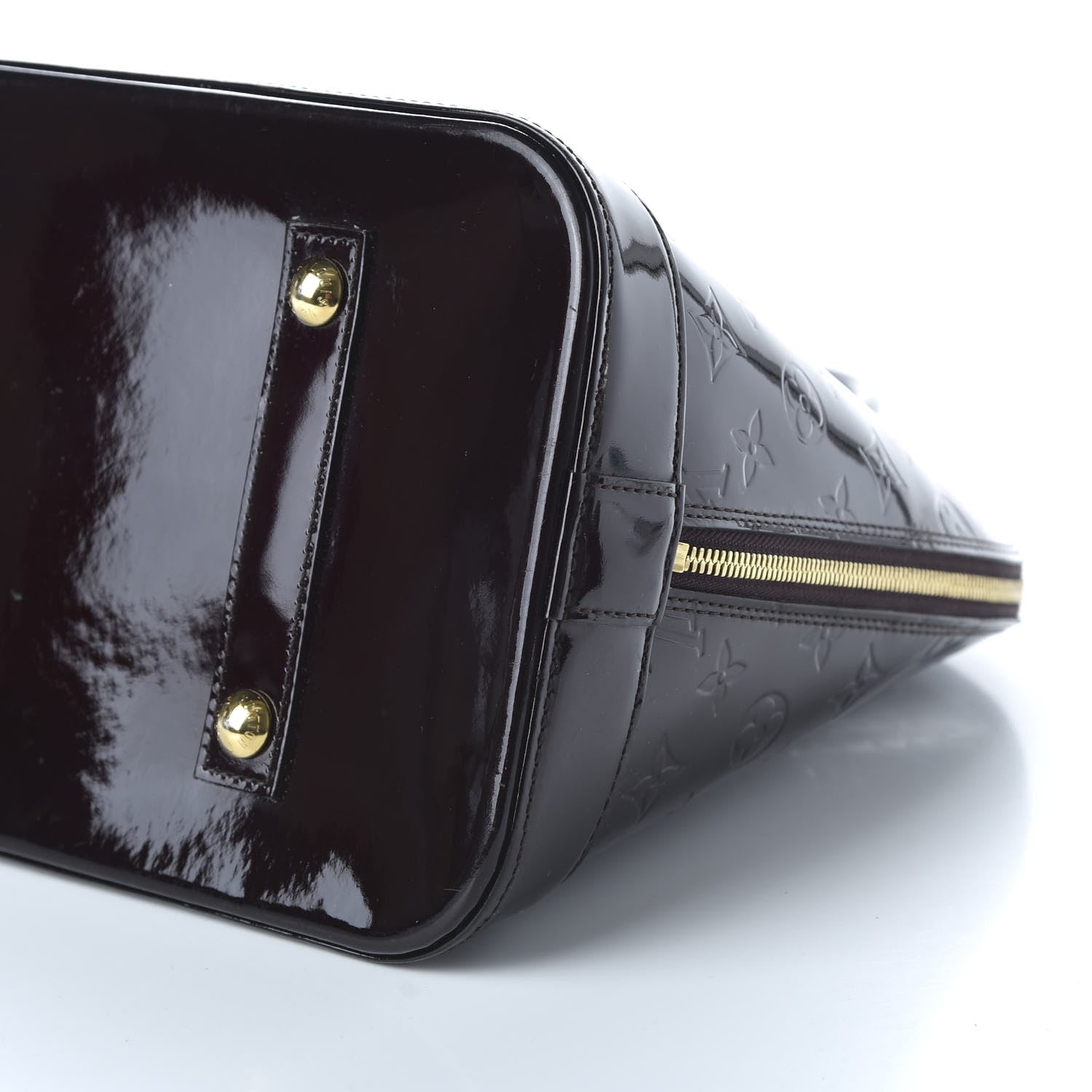 Louis Vuitton Vernis Alma GM Amarante 7 of 10