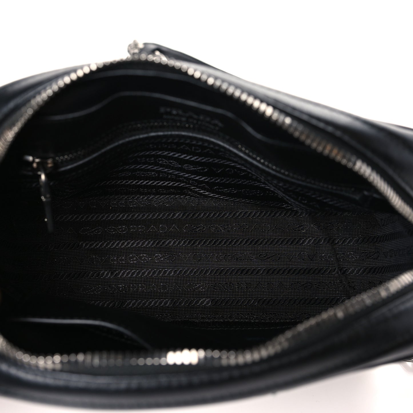 Soft Calfskin Diagramme Camera Bag Black
