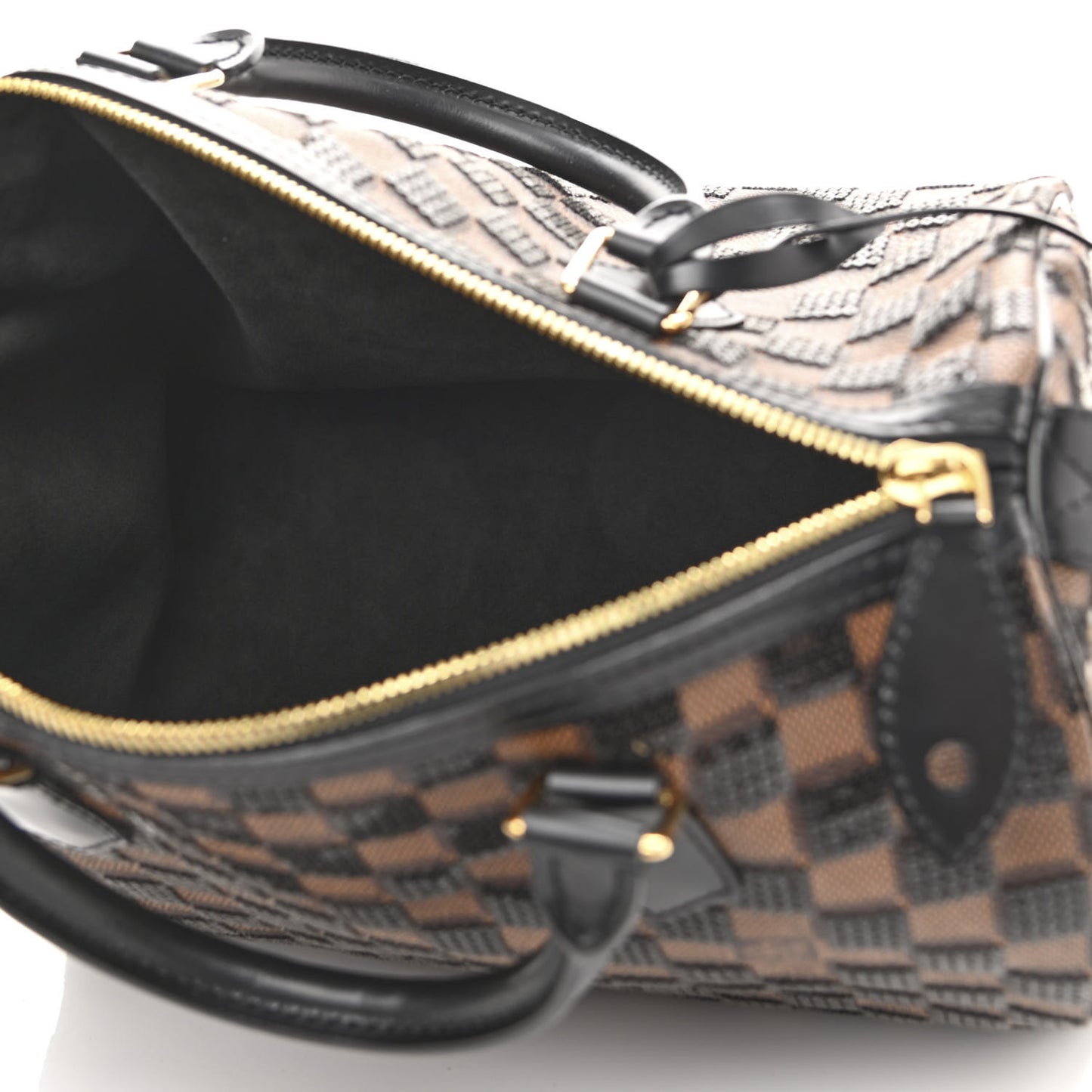 Damier Paillettes Speedy 30 Black