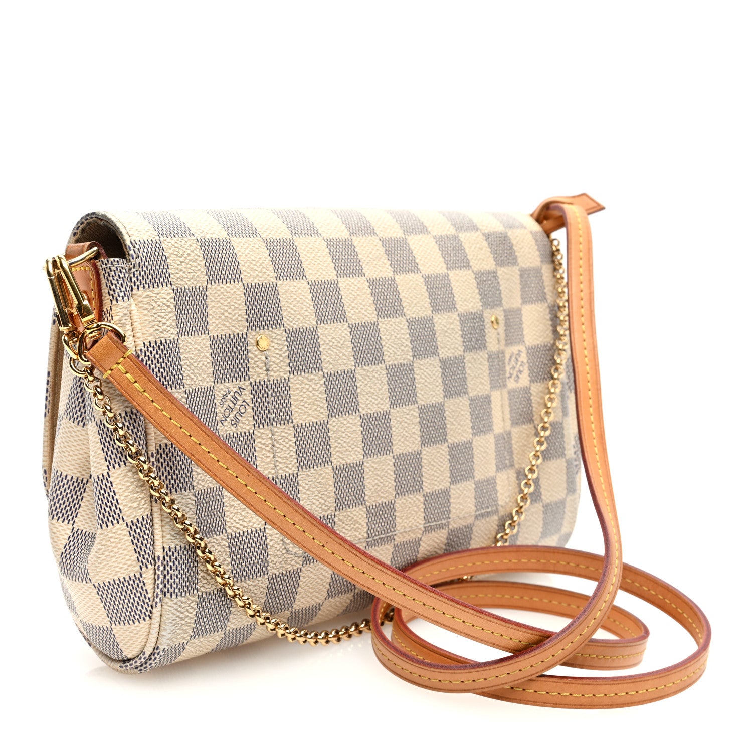 Louis Vuitton Damier Azur Favorite MM 3 of 9