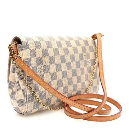 Louis Vuitton Damier Azur Favorite MM 3 of 9