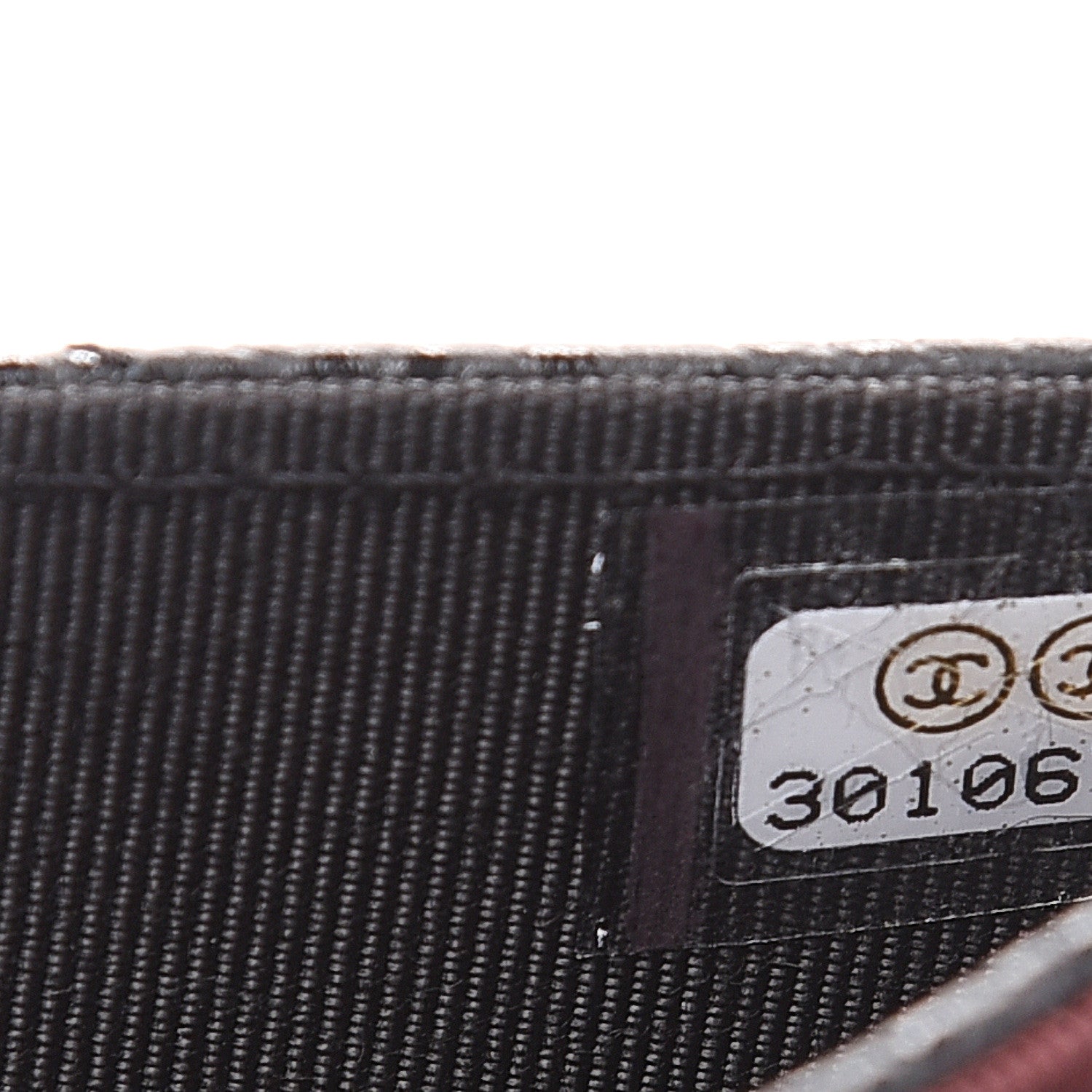 Chanel Caviar Quilted Flap Card Holder Wallet Black 7 of 8