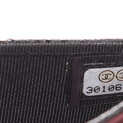Chanel Caviar Quilted Flap Card Holder Wallet Black 7 of 8