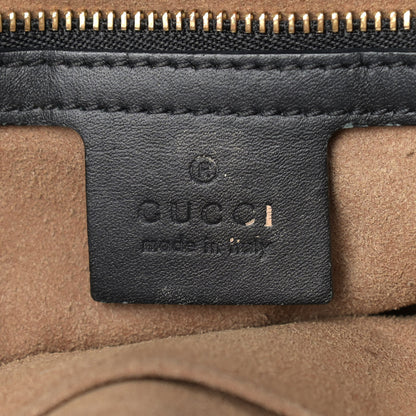 Gucci GG Supreme Monogram Medium Padlock Tote Black 6 of 14