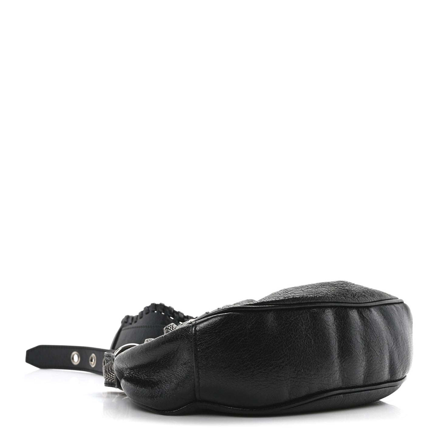 Agneau Arena Le Cagole Shoulder Bag XS Black