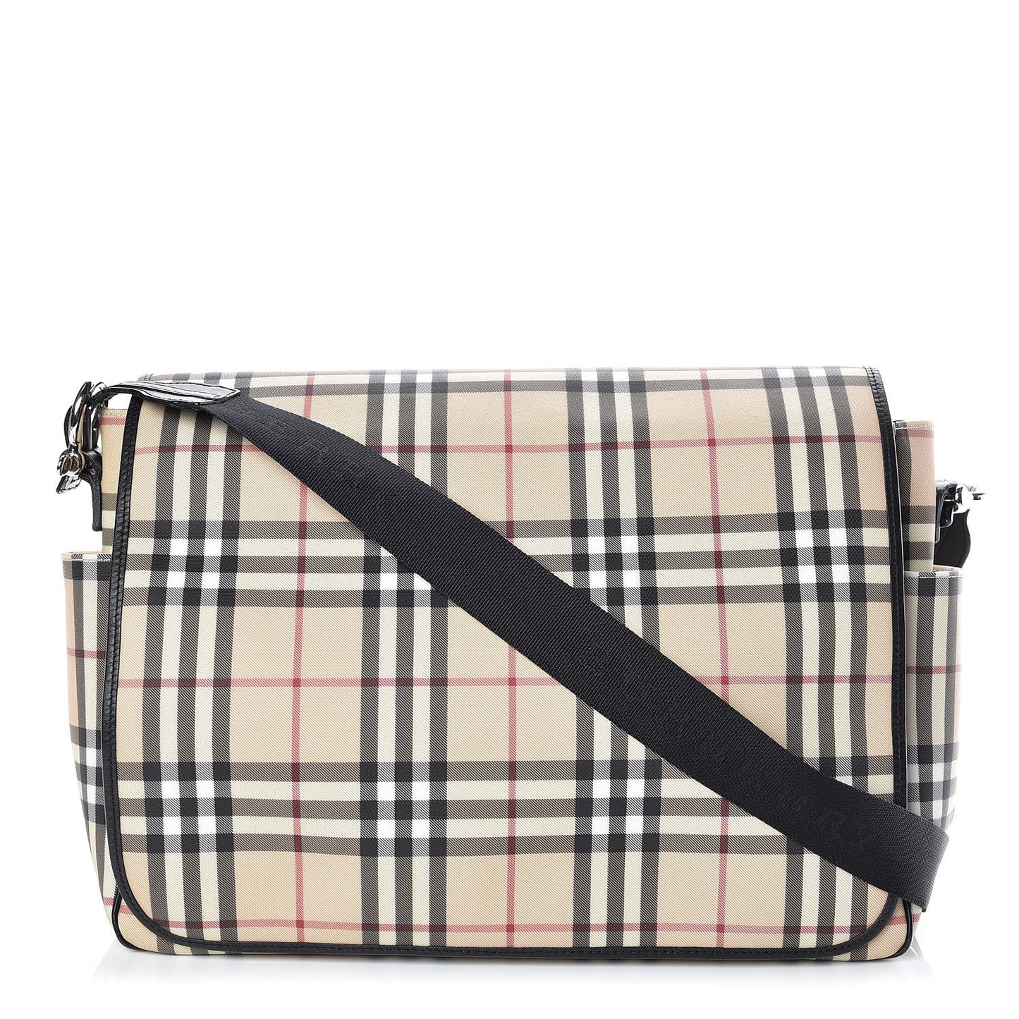 House Check Diaper Messenger Bag