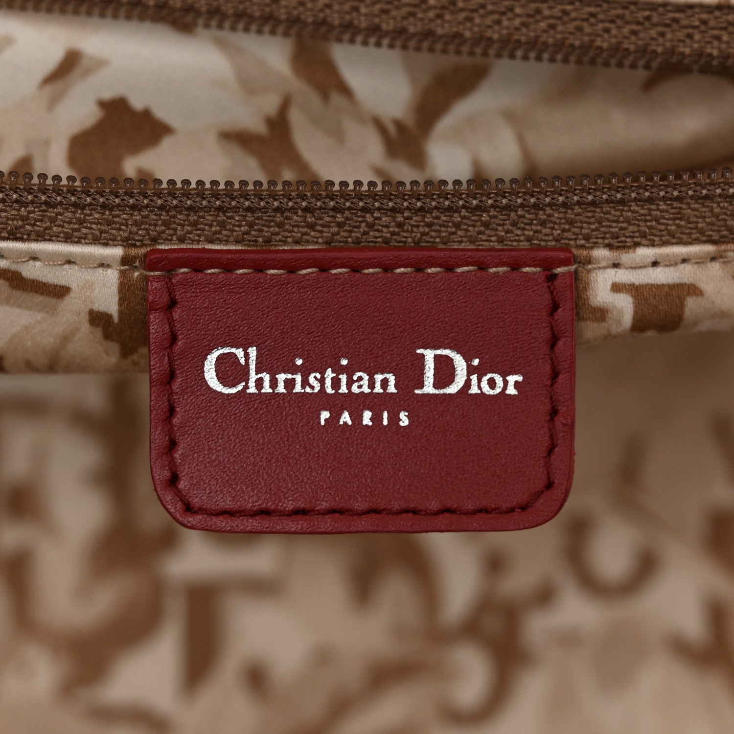 Christian Dior Calfskin Medium Detective Satchel Red 6 of 11