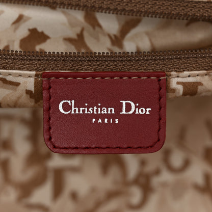 Christian Dior Calfskin Medium Detective Satchel Red 6 of 11