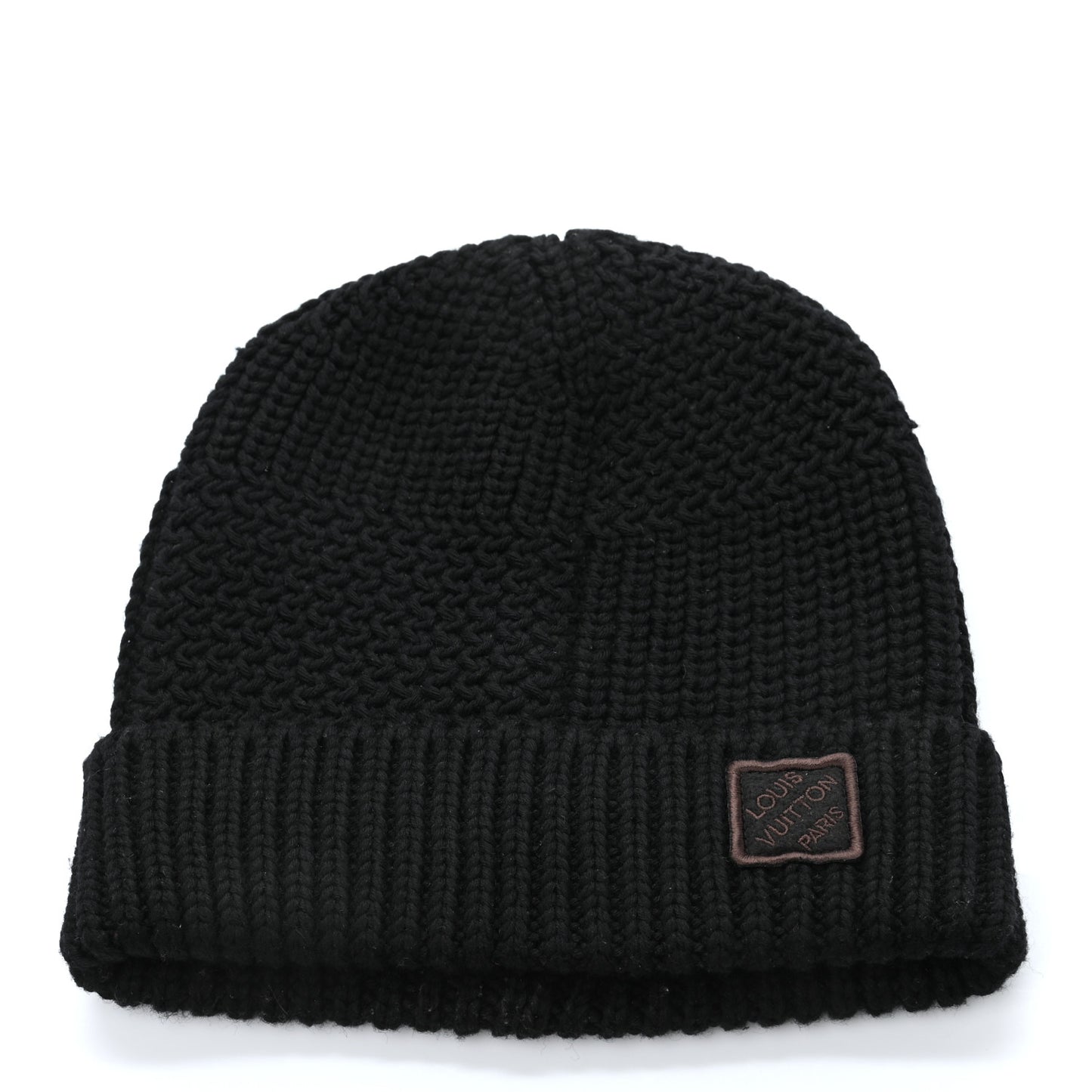 Wool Beanie Hat Black