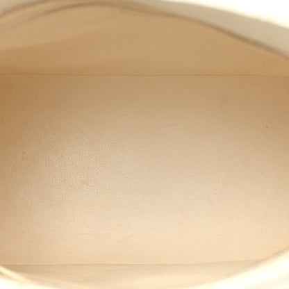 Chanel Caviar Quilted Medallion Tote White 5 of 22