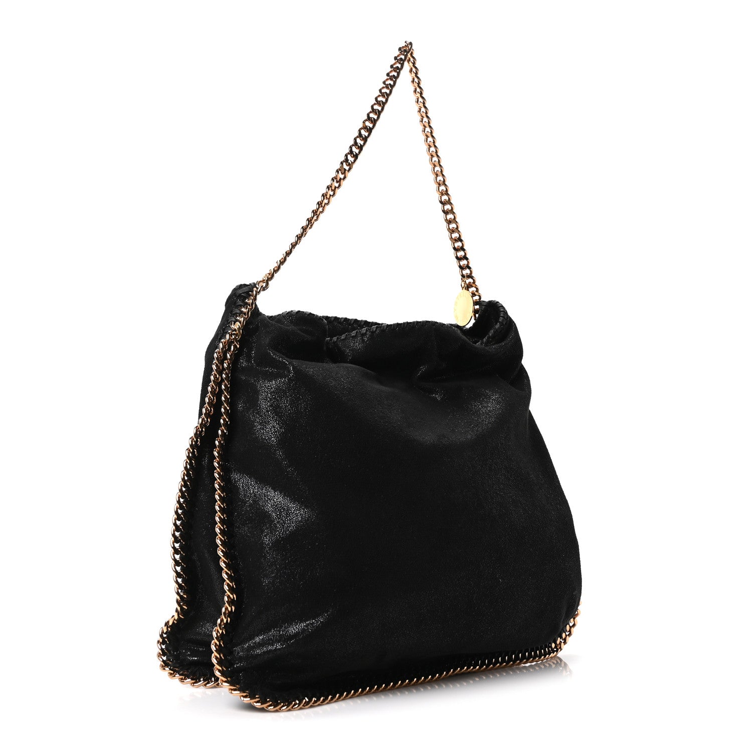 Stella McCartney Shaggy Deer Falabella Hobo Black 3 of 10