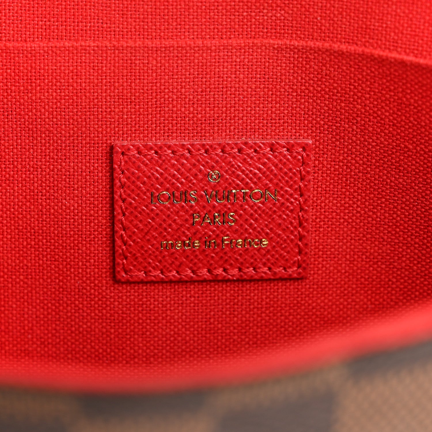 Louis Vuitton Damier Ebene Pochette Felicie Chain Wallet 6 of 15