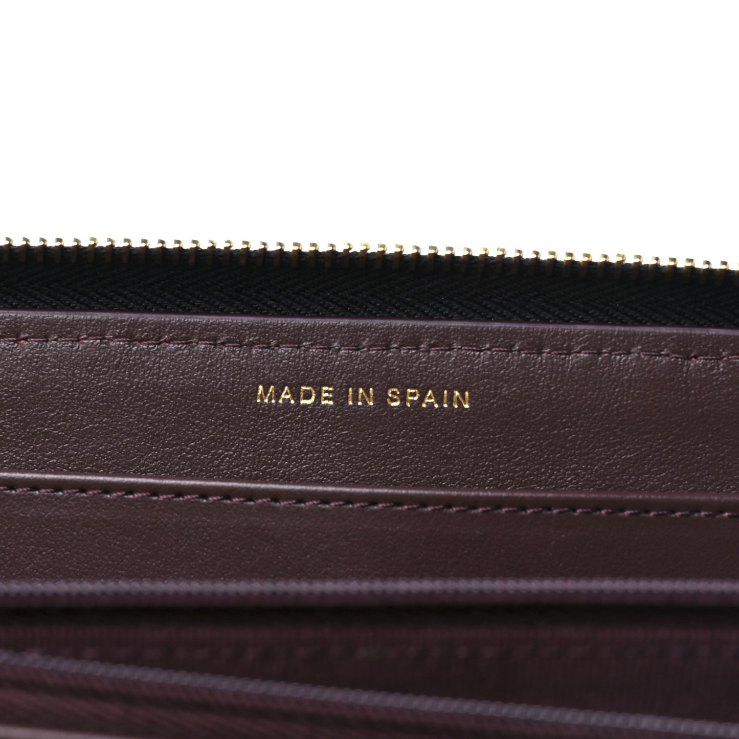 Caviar Quilted Large Gusset Zip Around Wallet Black
