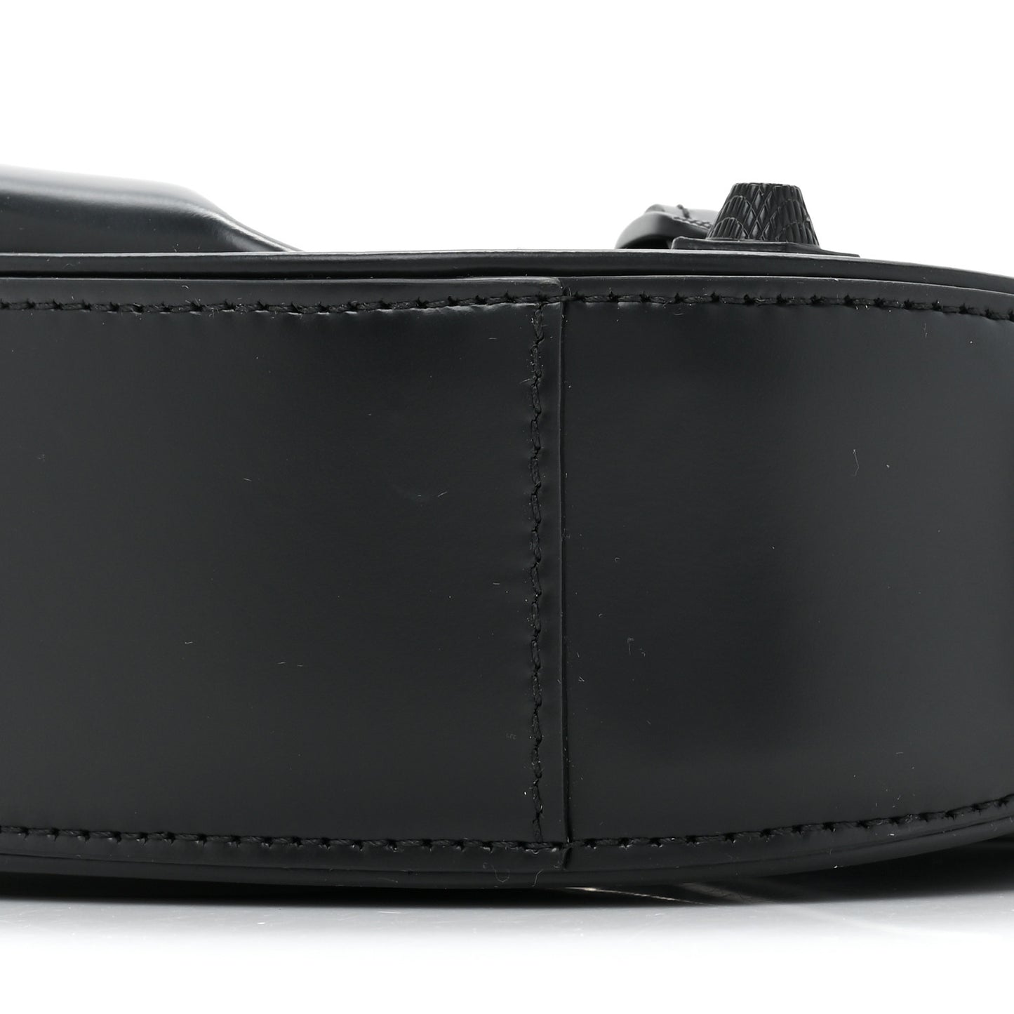 Smooth Calfskin Le Cagole Shoulder Bag XS Black