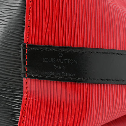 Louis Vuitton Epi Petit Noe Red Black 6 of 15