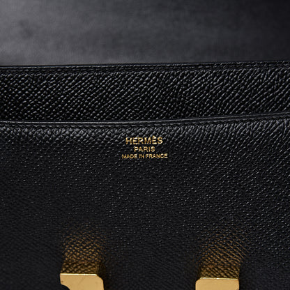 Hermes Epsom Constance Elan 25 Black 6 of 14