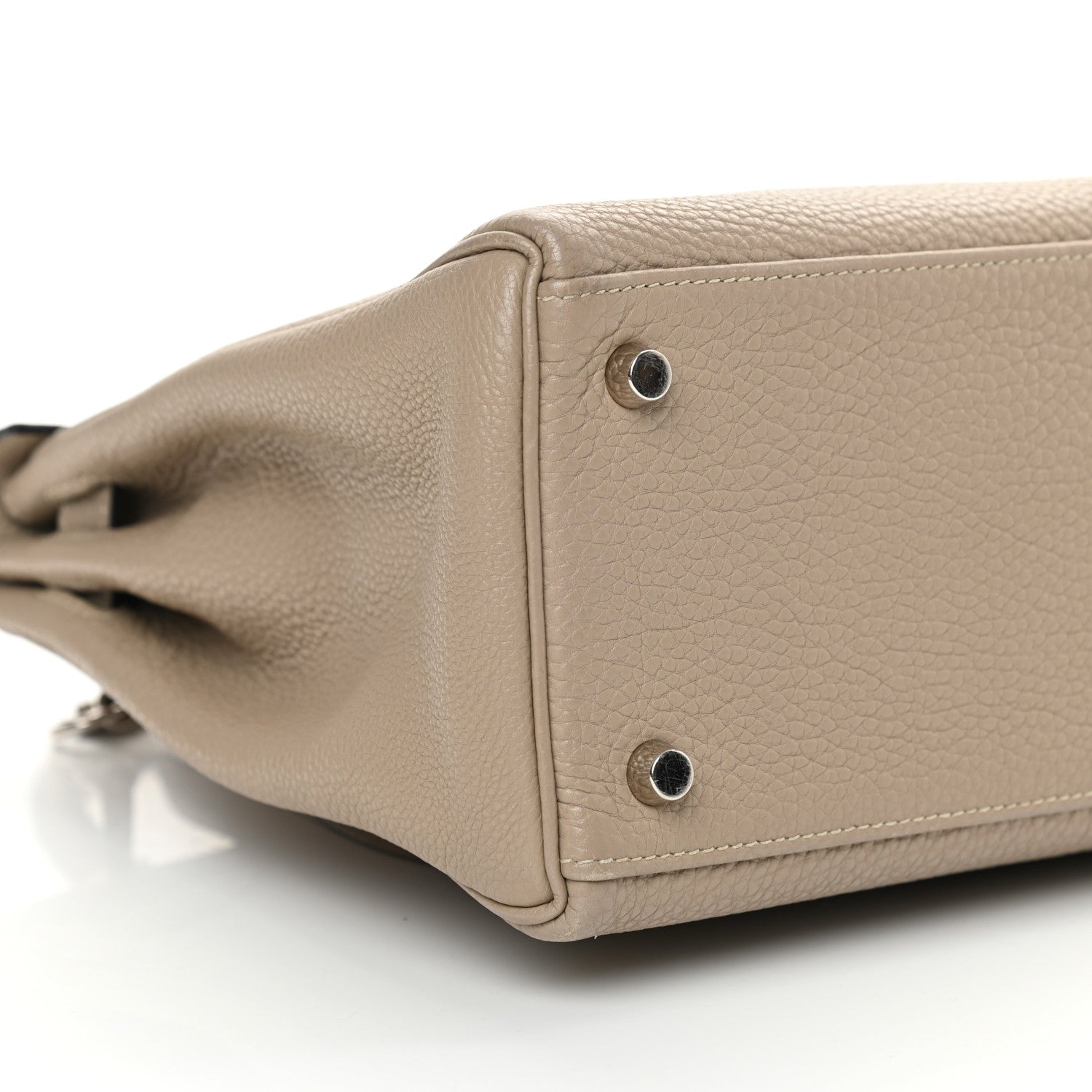 Hermes Taurillon Clemence Kelly Retourne 28 Gris Tourterelle 32 of 43