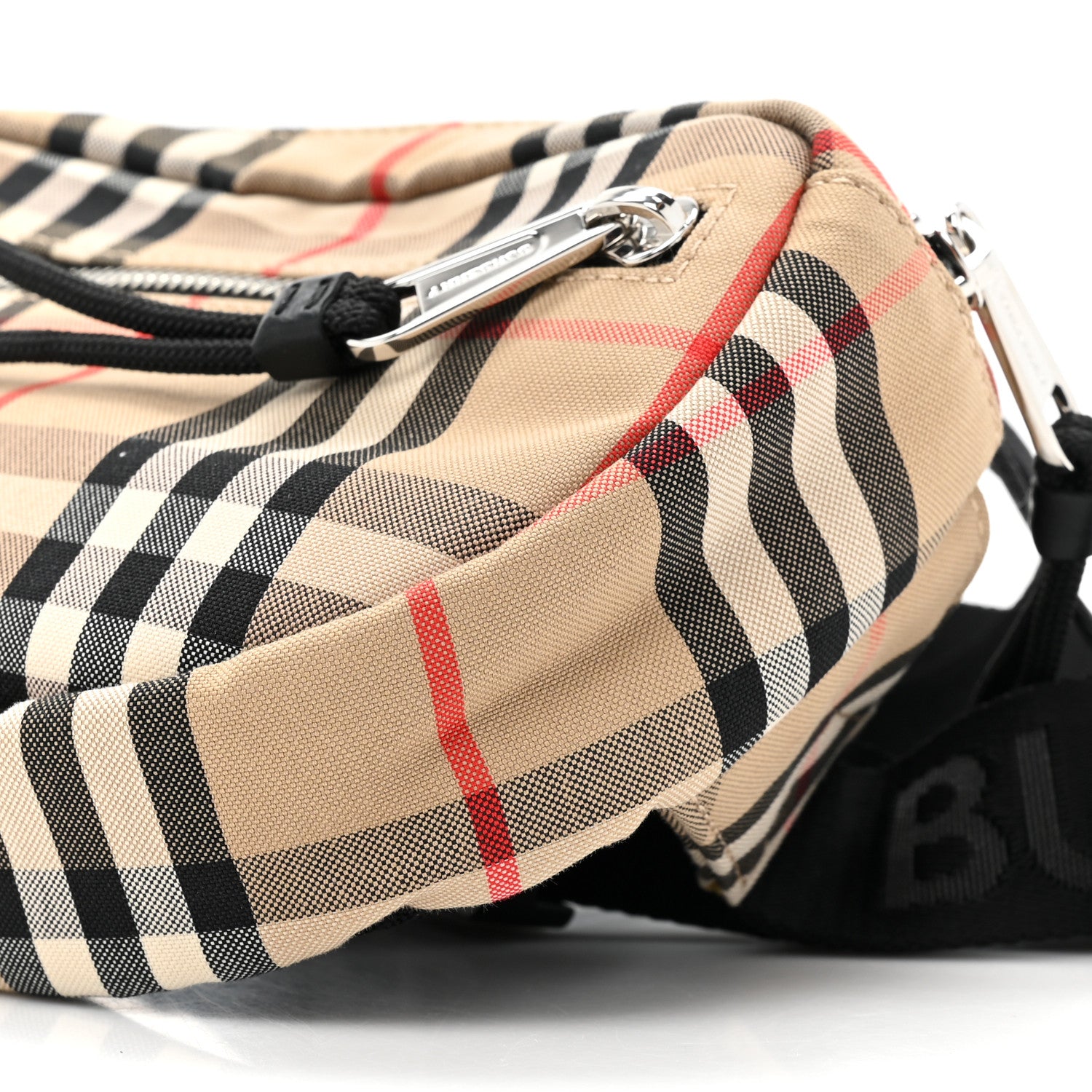 Burberry Nylon Vintage Check Small Cannon Bum Bag Archive Beige 7 of 8