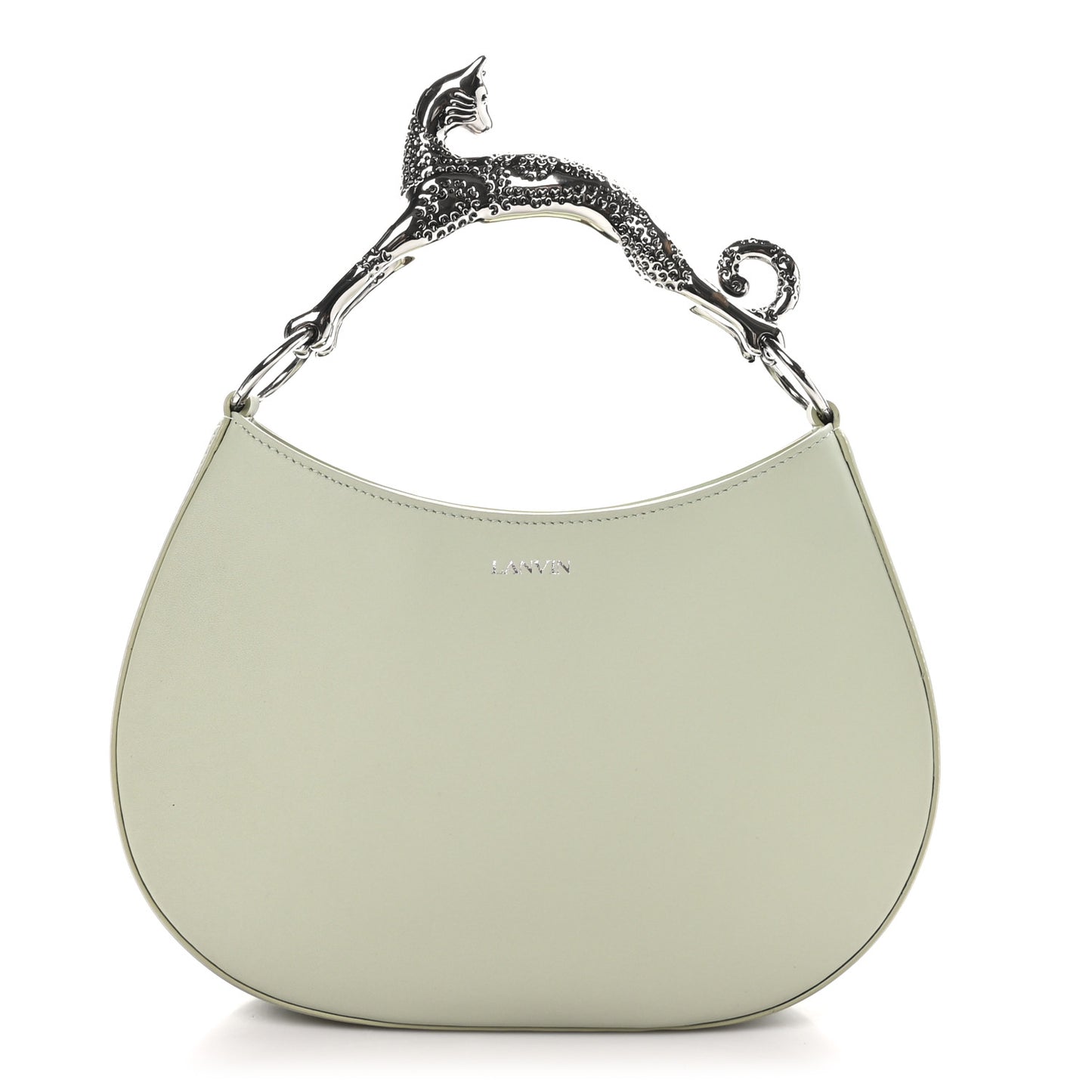 Matte Calfskin Cat Hobo Sage