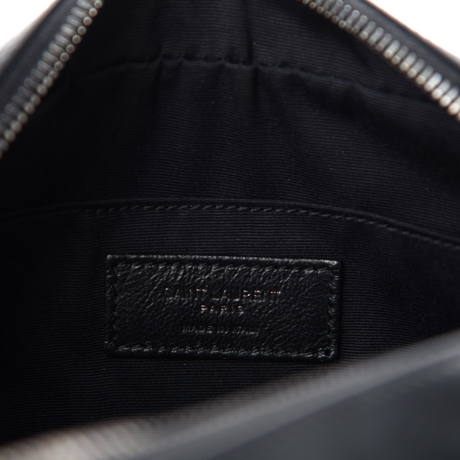 Saint Laurent Calfskin Matelasse Monogram Lou Camera Bag Black 8 of 10