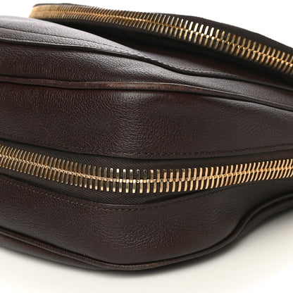 Tom Ford Pebbled Calfskin Large Jennifer Dark Brown 10 of 30