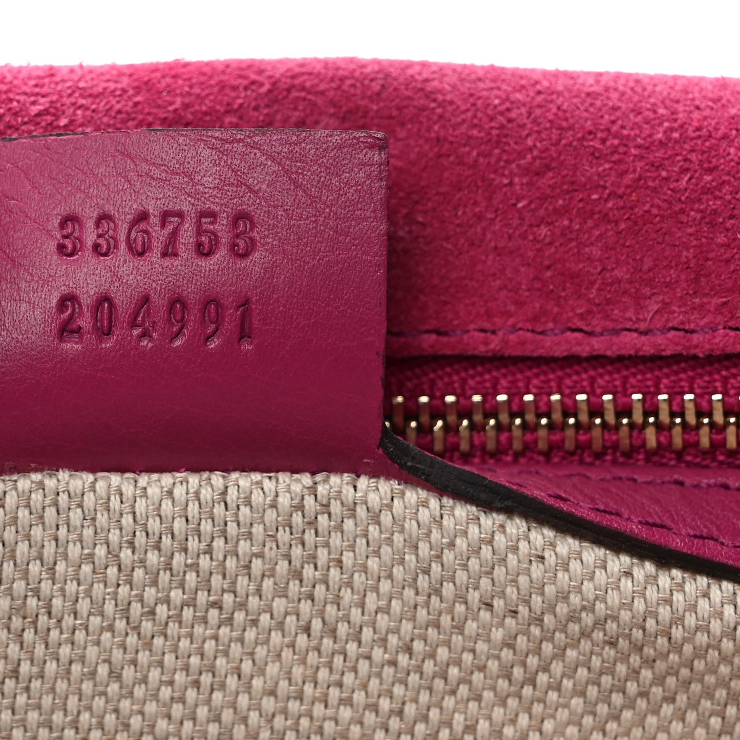 Soft Patent Medium Soho Clutch Bright Bougainvillea
