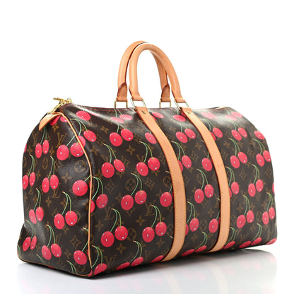 Louis Vuitton Monogram Cerises Keepall 45 3 of 21