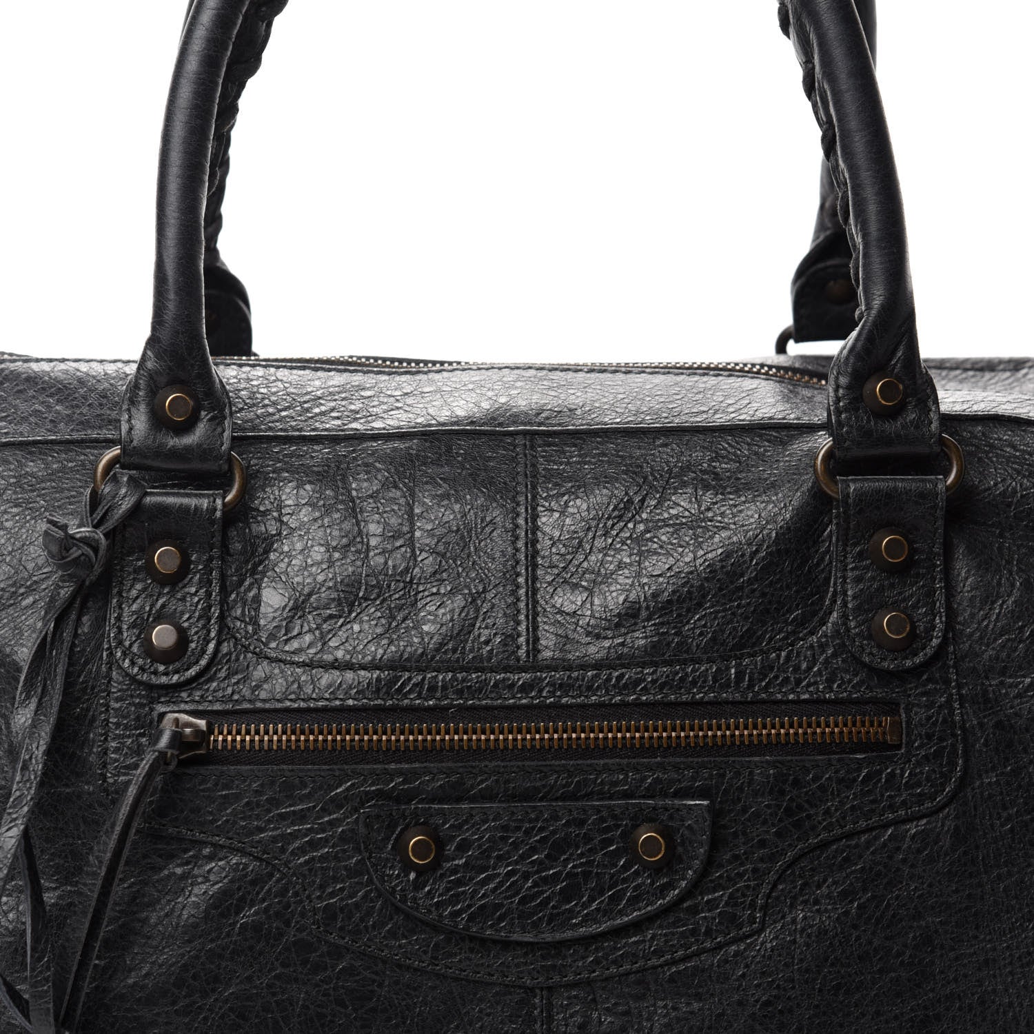 Balenciaga Agneau Classic Hardware Work Black 10 of 10